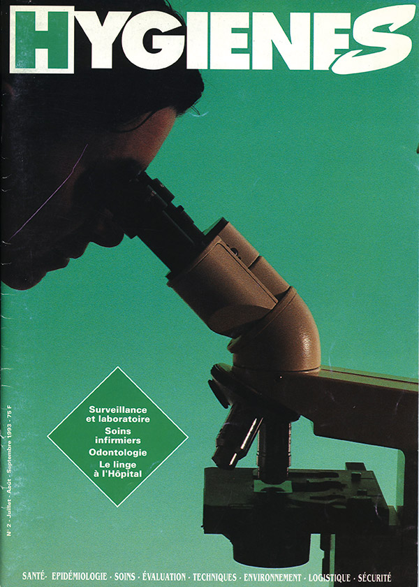 Hygiènes - Volume I - n°2 - Juillet-Août-Septembre 1993