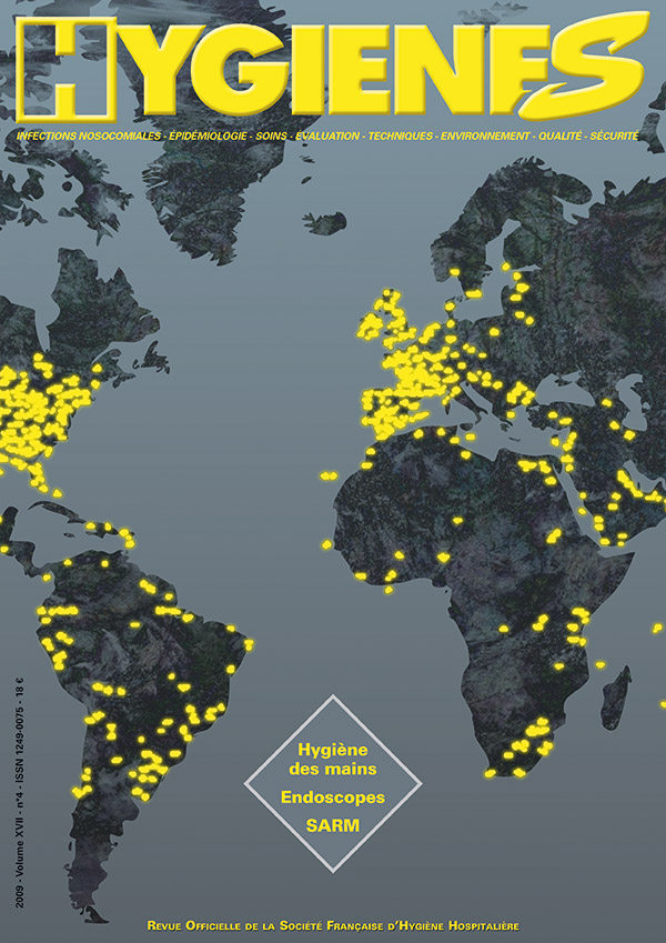 Hygiènes - Volume XVII - n°4 - Juin 2009