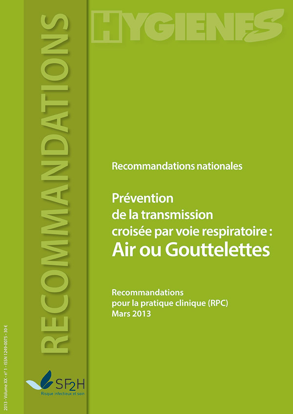 Hygiènes - Recommandations pour la pratique clinique (RPC) 